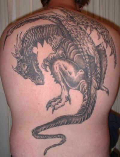 Japanese dragon tattoo | American tattoo label